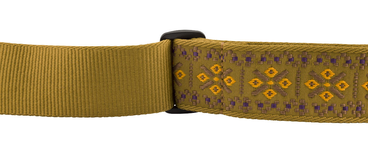 Geweven Riem van Pasadena Lichtbruin Raster 2"