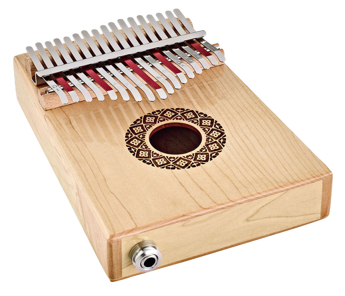 MEINL SONIC ENERGY SOUNDHOLE PICKUP KALIMBA 17 NOTES MAPLE