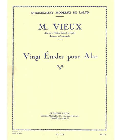 Leduc VIEUX - 20 ETUDES