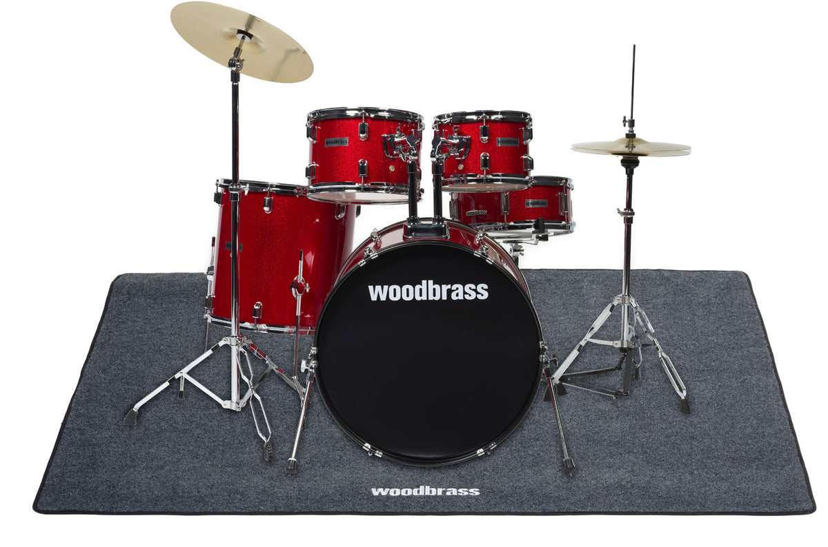 Drummat 200 x 160 cm Donkergrijs