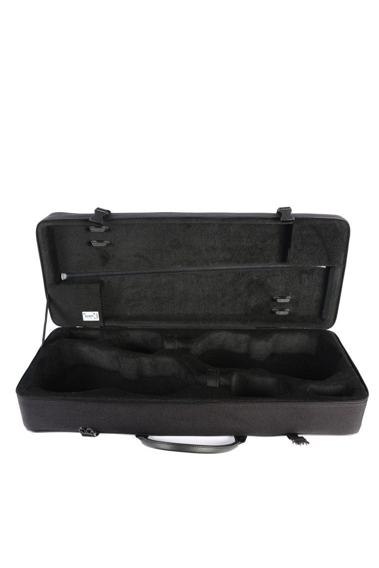 Koffer 2 Violen 4/4 Classic - Zwart