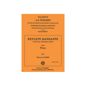 Auber - Reflets Dansants - Piano
