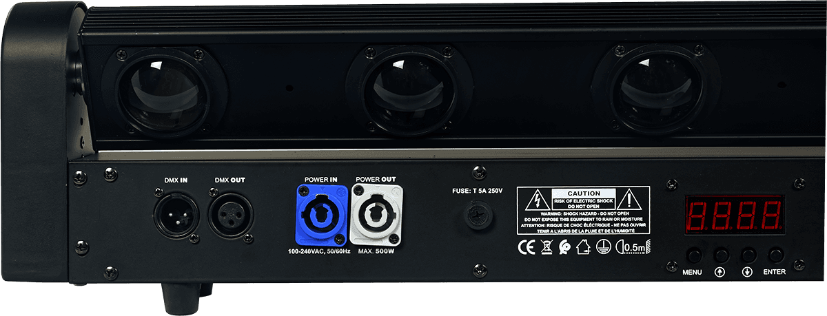 MB 810 - 8 RGBW GEMOTORISEERDE LED-BAR
