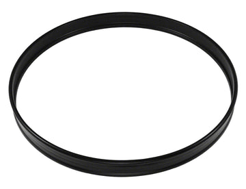 HBS-16BL - 16" BLACK STEEL BASS DRUM HOOP