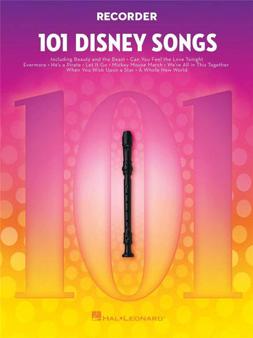 101 Disney Songs - Flûte A Bec