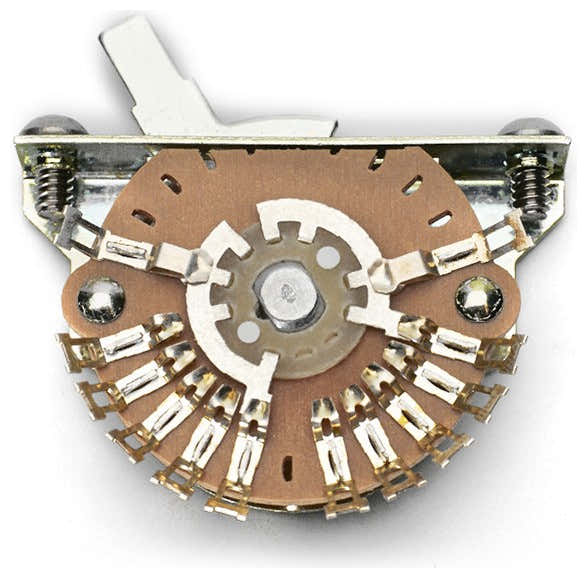 Fred S Guitar Parts 5-standenhendelschakelaar OAK GRISBY