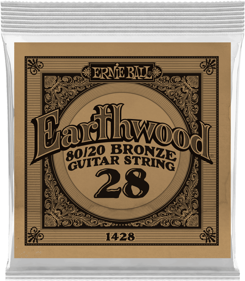 .028 EARTHWOOD 80/20 BRONZE ACOUSTIC GUITAR STRINGS