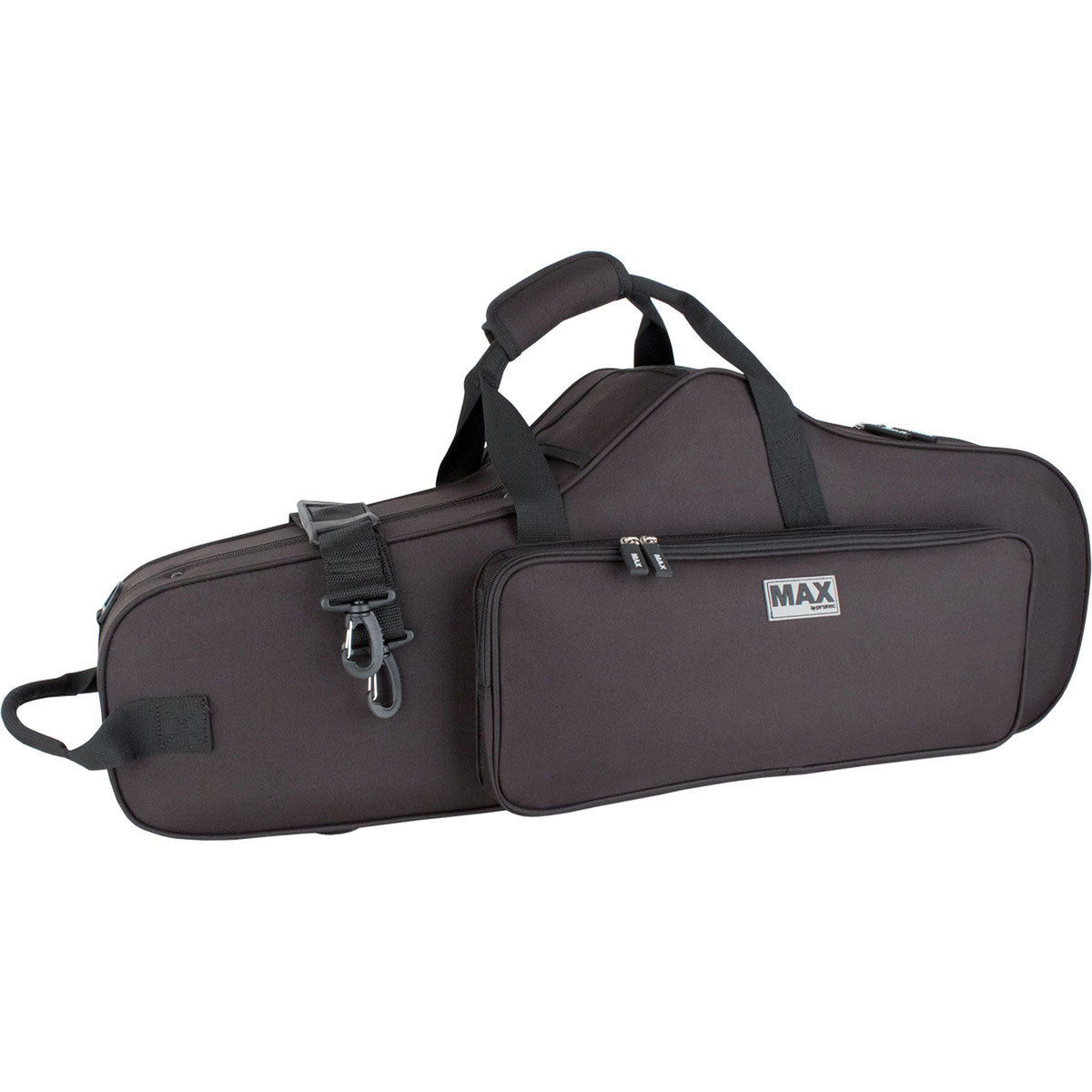 Etui Tenorsaxofoon Max Contoured Zwart