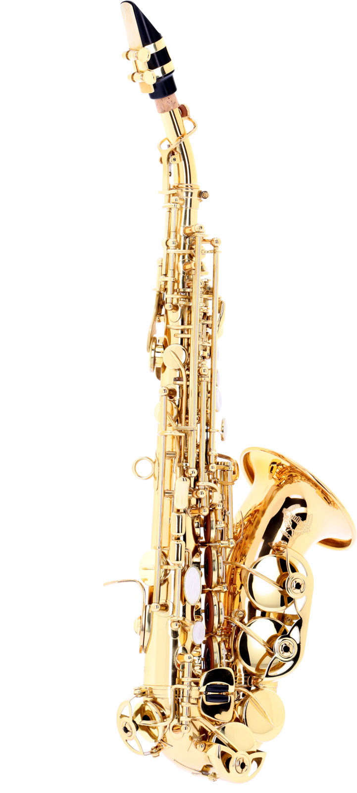 WSSC300 - Gebogen Sopraan Bb Gevernist