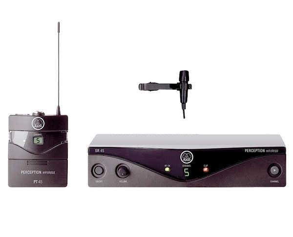 WMS45P-A - TIE-MICROFOON - UHF 500 MHZ TOT 865 MHZ