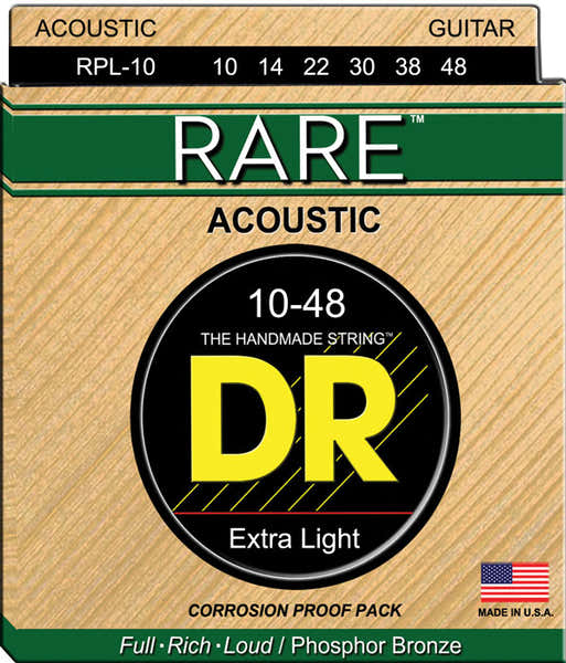 RPL-10 RARE PHOSPHORE BRONZE ACOUSTIC 10-48 LITE