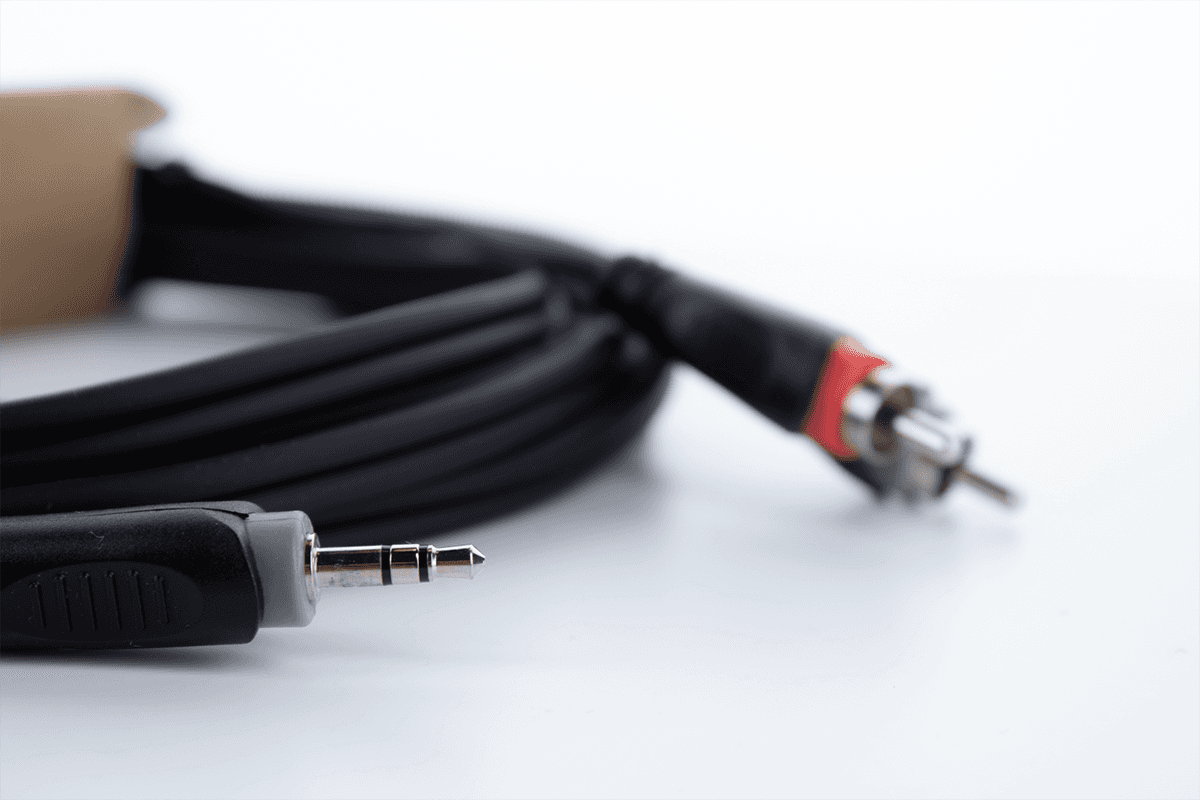 Y-Kabel Splitter Stereo-Mini-jack / 2 RCA 1 M