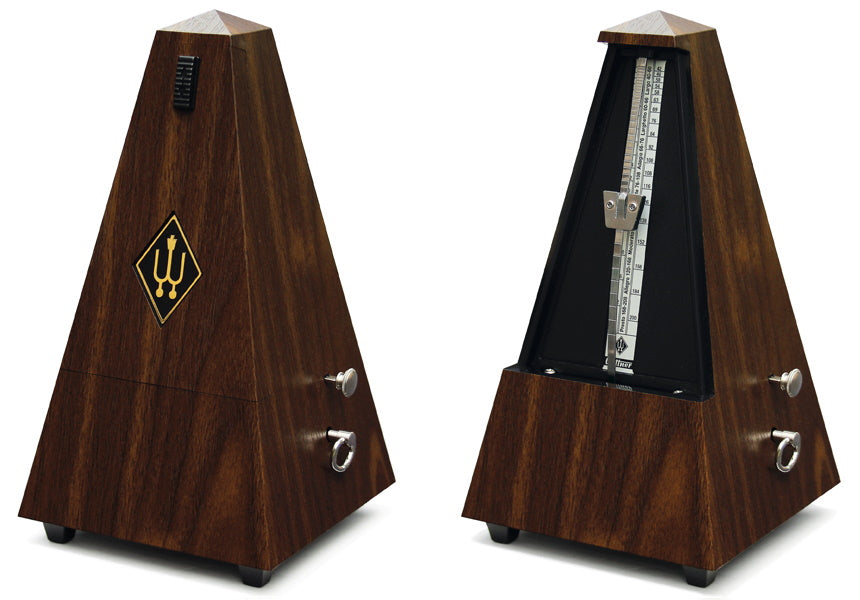 Wittner METRONOME PYRAMIDAL WALNUT VEIN 855131