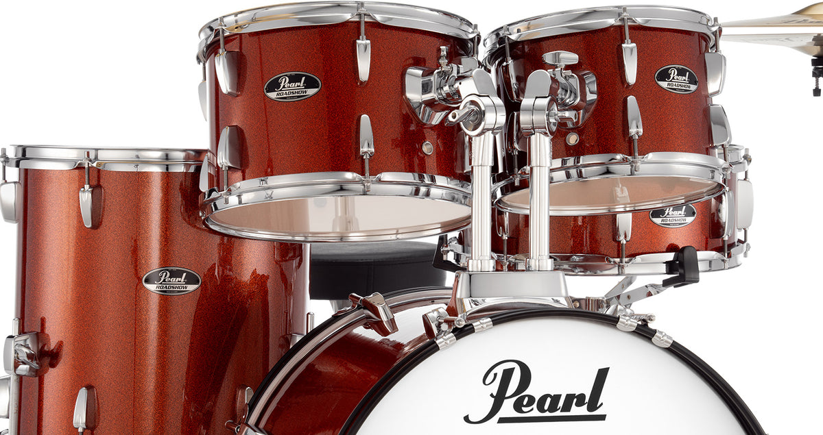 Roadshow+ rock 22 + B-50 + Pakket Sabian Solar Burnt Orange Sparkle