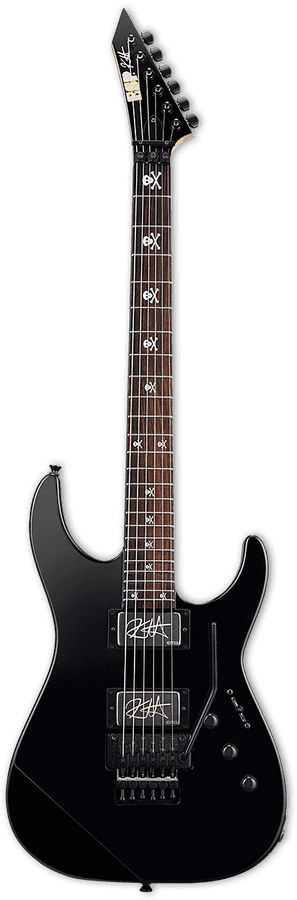 Signature Kirk Hammett KH-2 Neck Thru Zwart