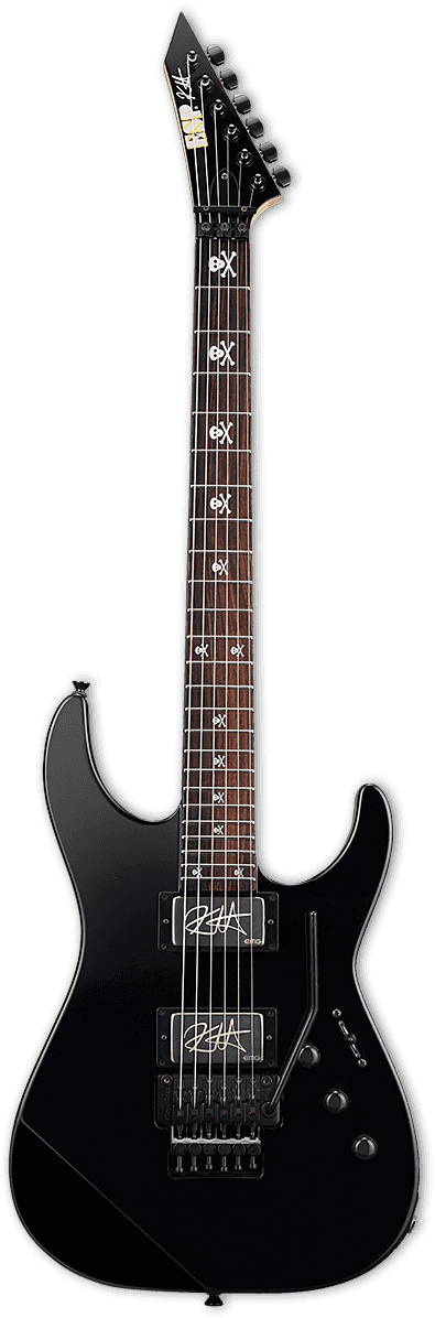 Signature Kirk Hammett KH-2 Neck Thru Zwart