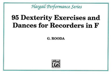Rooda - 95 Dexterity Exercises For Recorders In F