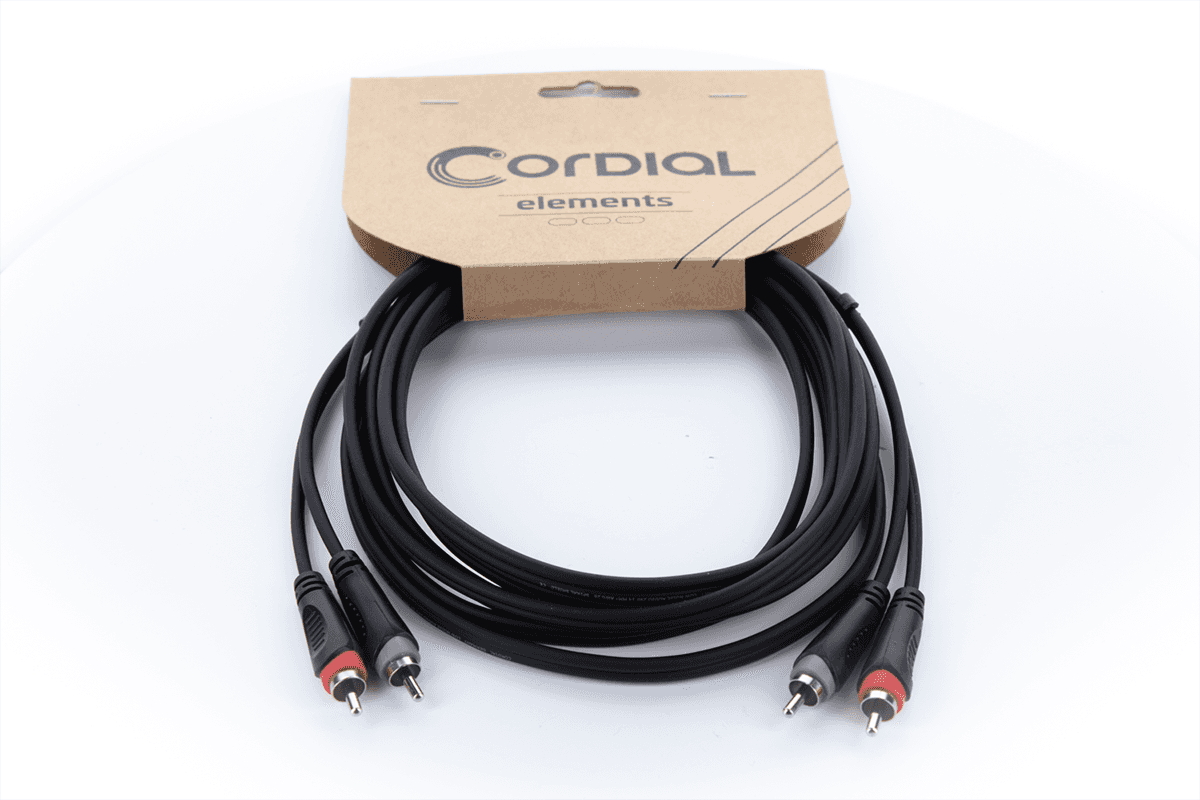 Dubbele Audiokabel RCA / RCA 3 M