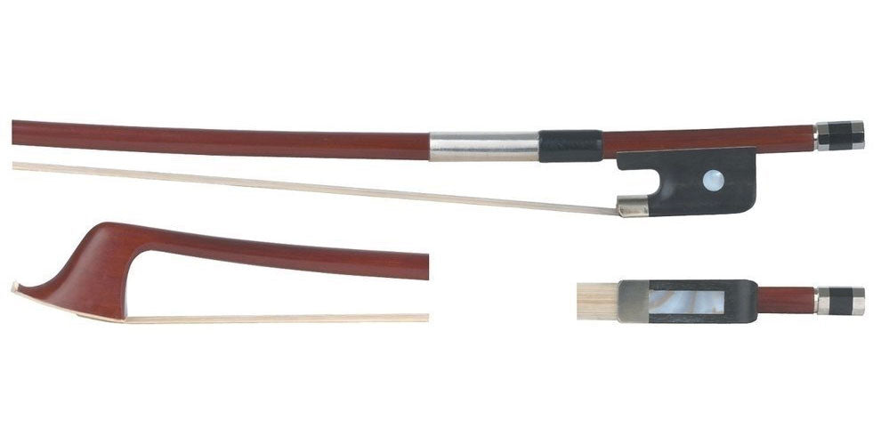 Strijkstok 1/4 - Rond Braziliaans Hout (Frans)