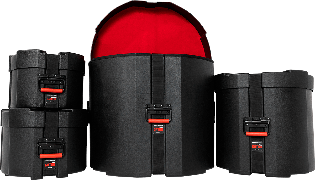 Set Gegoten Koffers Voor Rock Stage-drumstel 22"
