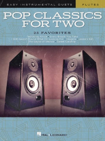 Pop Classics For Two - Easy Duets - Flute - 2 Flutes Traversieres