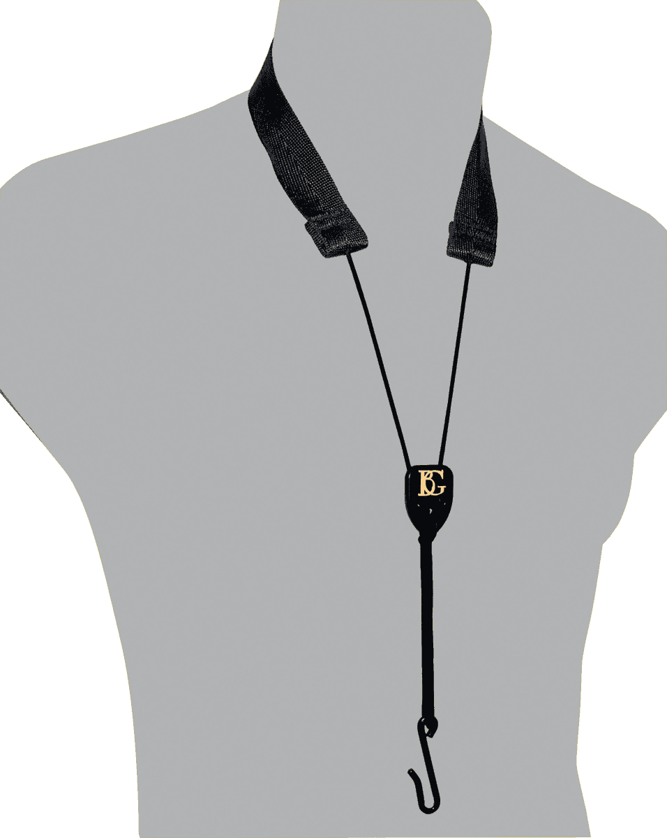 CFLP - RIEMEN KLARINETE NYLON FLEX REGULAR (METAL HOOK)