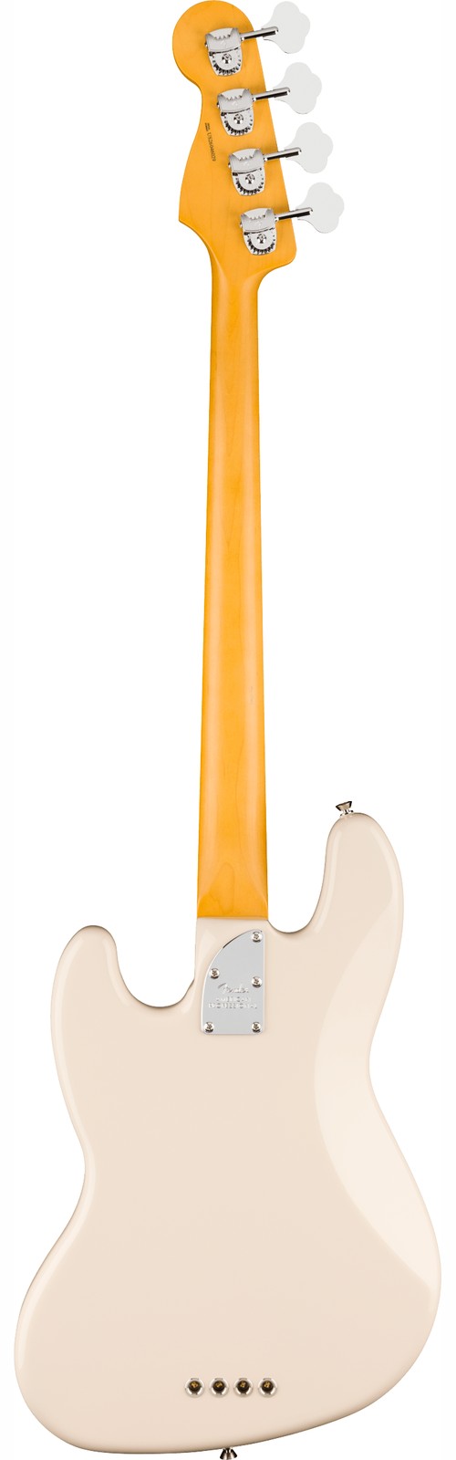 Jazz Bass American Professional, MN Olympisch wit