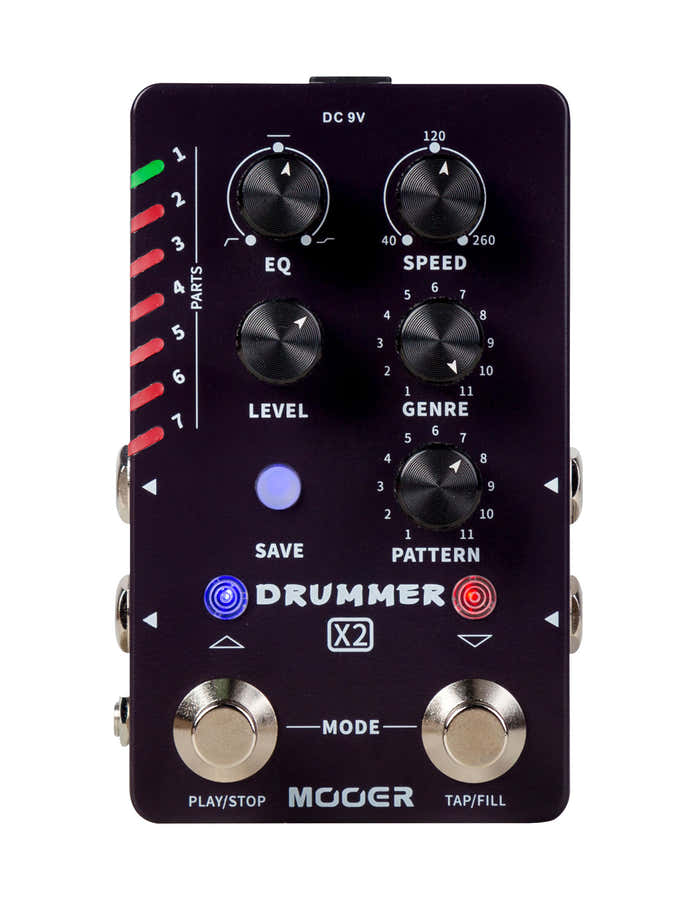 Stereo Drummer X2 Zwart