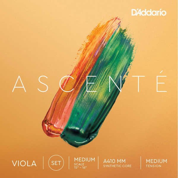 STRING SET FOR VIOLA ASCENTE MEDIUM TENSION TUNING FORK MEDIUM