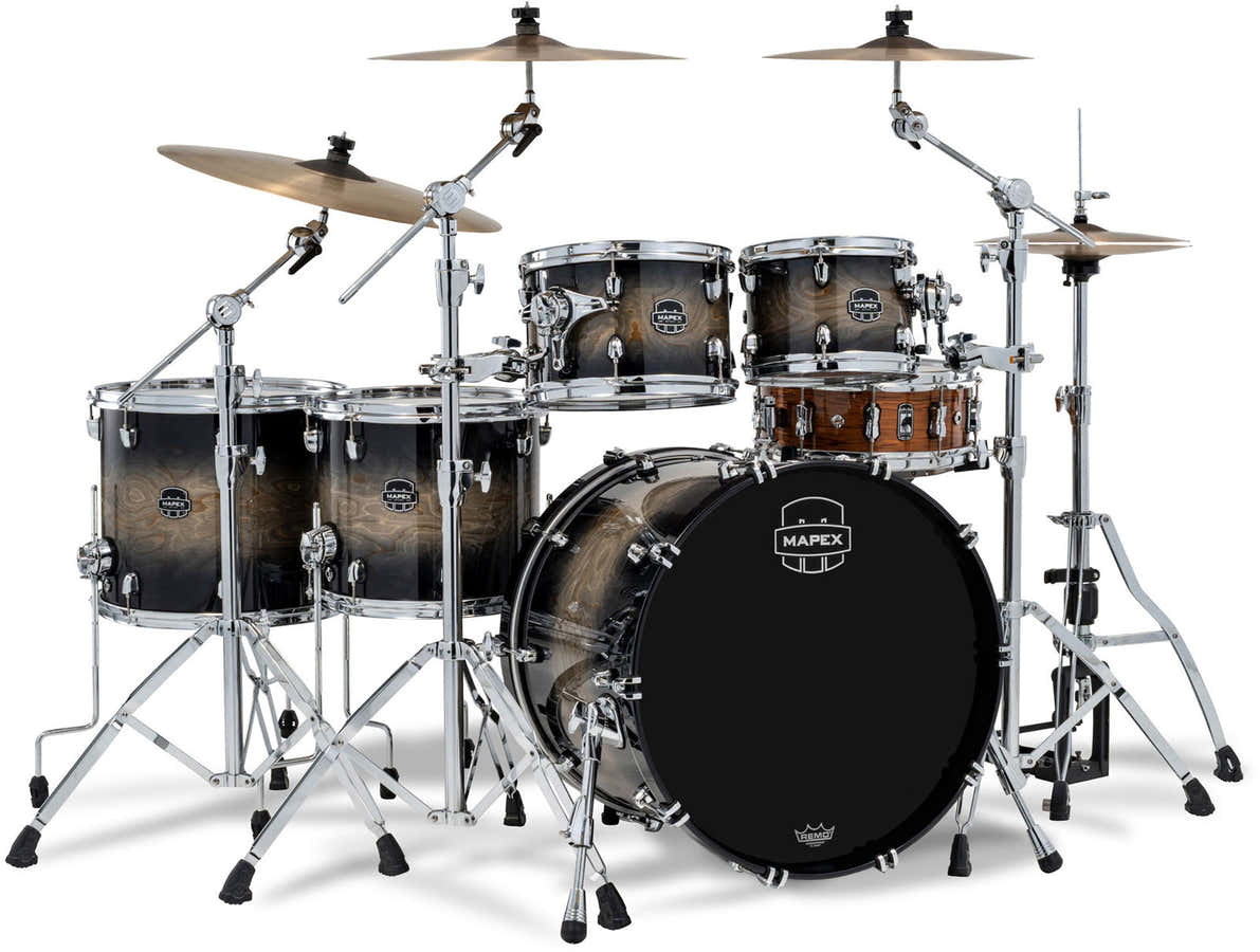 MAPEX SATURN VI STUDIO 22" Zwart-inktburst