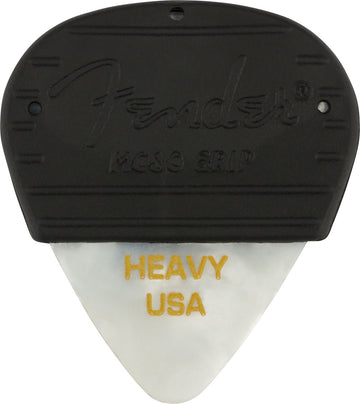 Mojo Grip Celluloid zware plectrums 3-pack White Moto