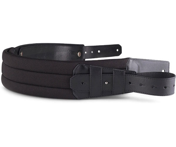 DuoStrap Dubbele schouderband neopreen - Zwart