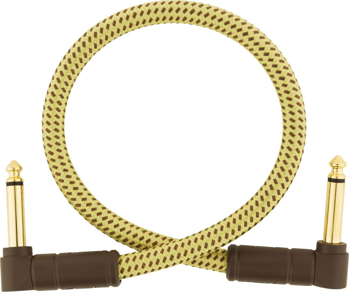 DELUXE INSTRUMENT CABLE ANGLE/ANGLE 1' TWEED