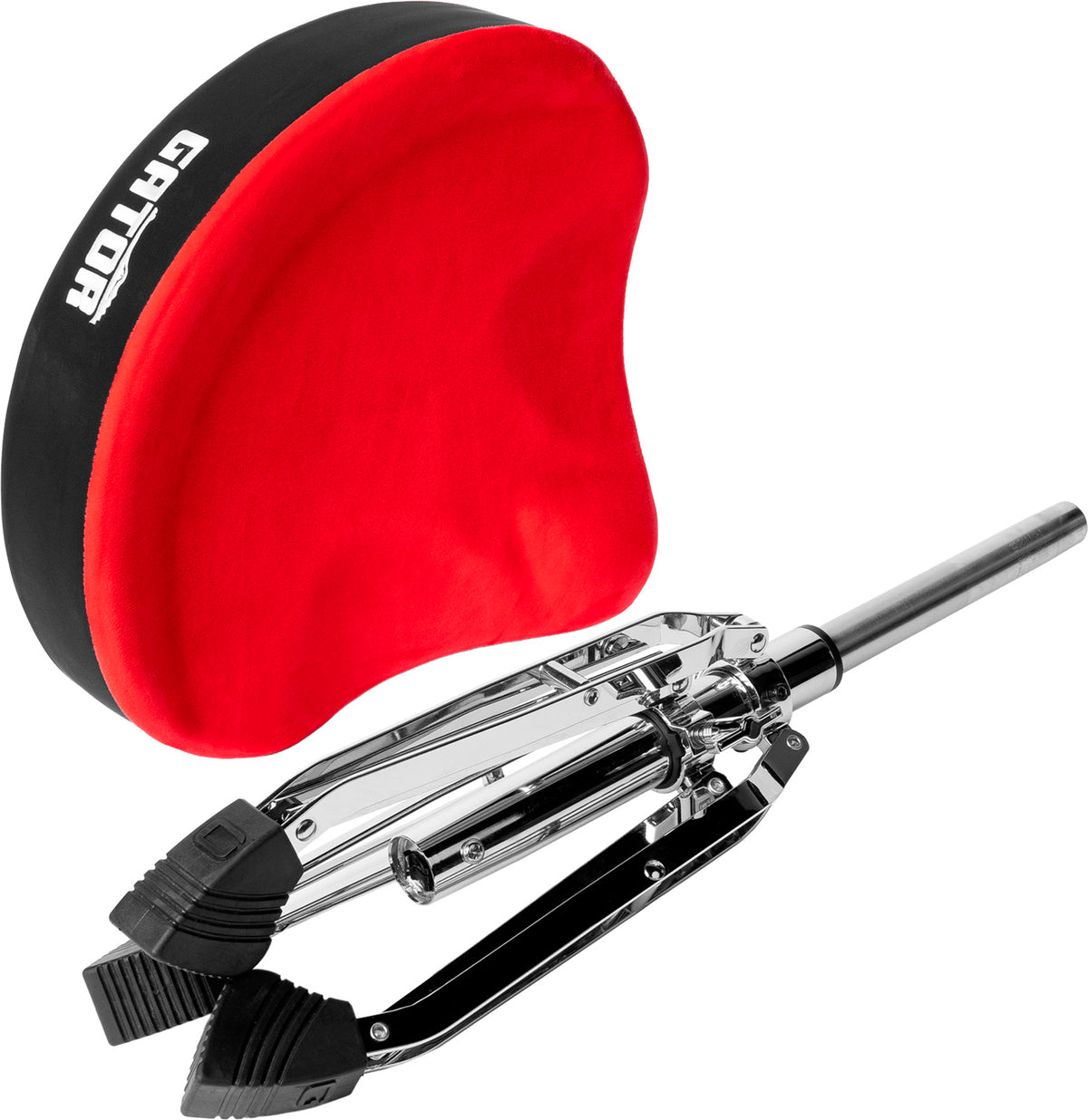 Drumkruk pneumatische verstelling rood