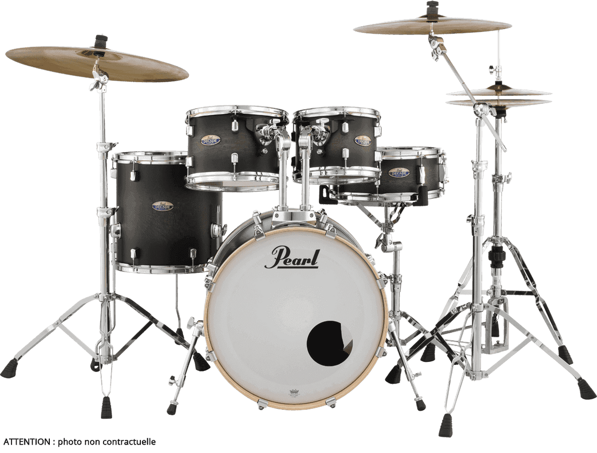 Decade Maple Stage 22 Satijnzwarte Burst