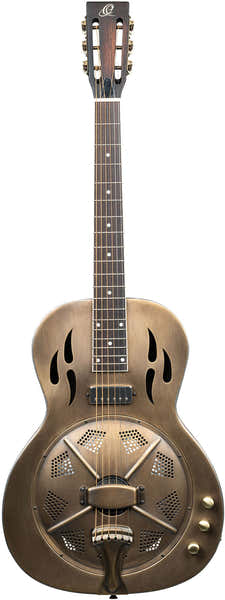 Americana 4/4 Resonatorgitaar + professionele gigbag