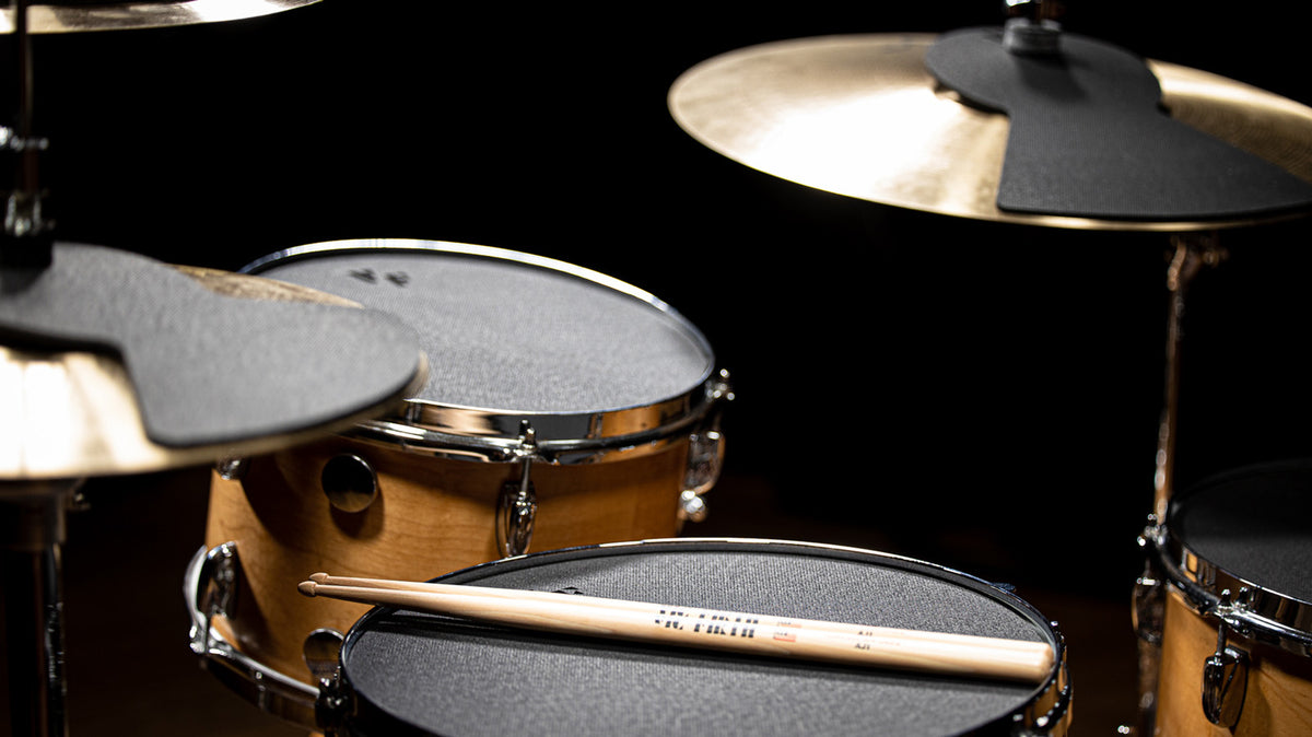 MUTEPP7  EMPRINGEN VOOR DRUMVELLEN EN BEKKENS 10/12/14/14/18 + HI-HAT + 2 BEKKENS