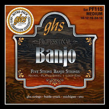 Banjo Vernikkeld Medium 10-12-16-24-10