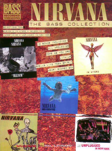 Hal Leonard Nirvana - The Bass Guitar Collection*