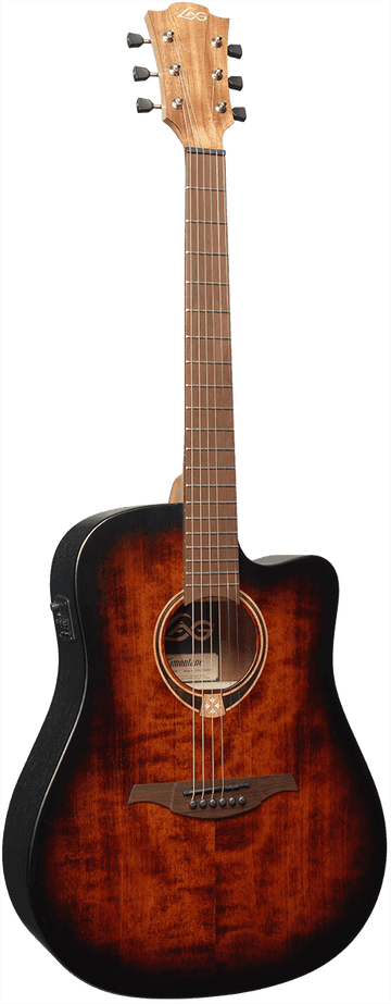 Tramontane T70DCE-B&B Dreadnought Ctw Zwart & Bruin