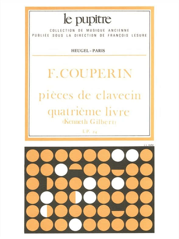 Couperin F. - Klavecimbelstukken - Boek 4