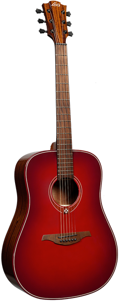 Lâg Tramontane Special T-Red-D Dreadnought Rood Burst