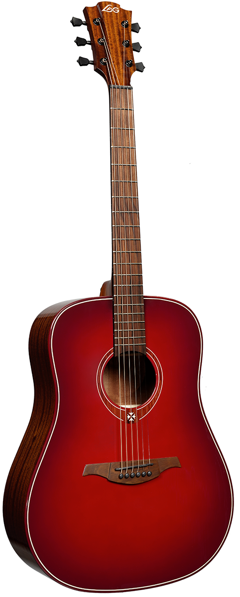 Tramontane Special T-Red-D Dreadnought Rood Burst