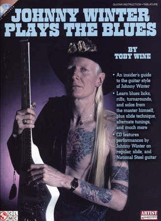 Cherry Lane Winter Johnny - Plays The Blues + CD - Guitare
