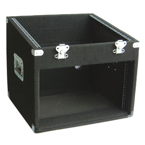 Flightcase met tapijt 10u+6u