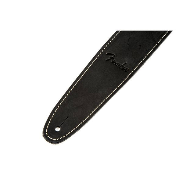 Leren band voor honkbalhandschoen zwart