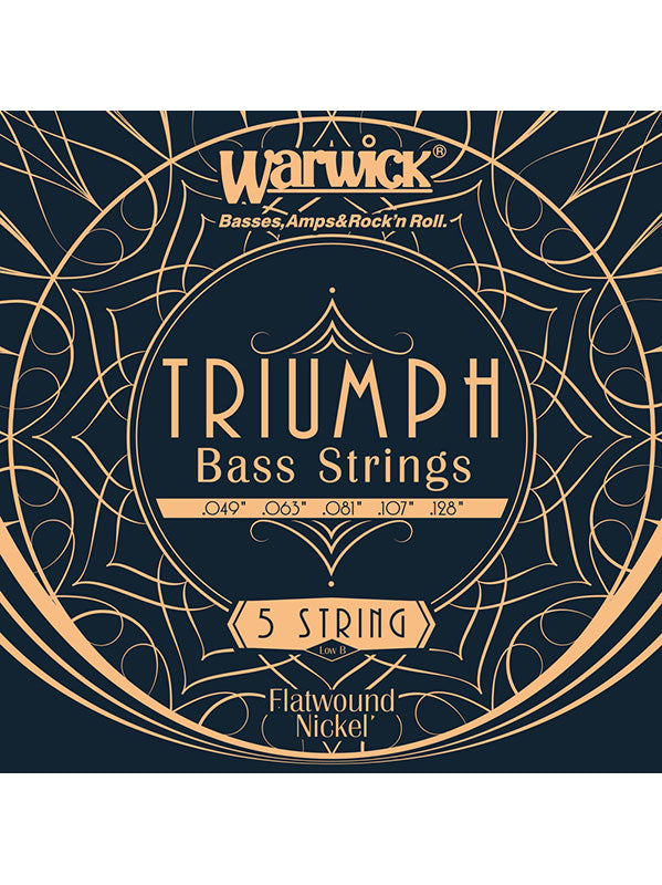 Warwick Bass 5 STRINGS FOR TRIUMPH BASS LOW B 49-128