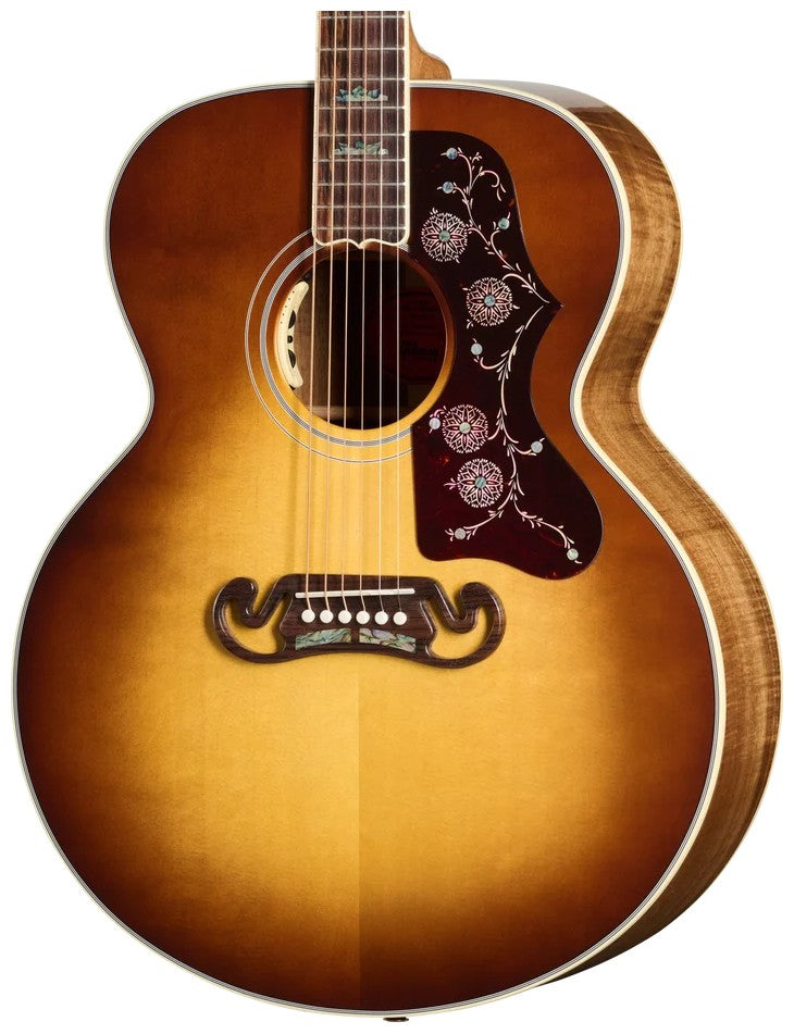 SJ-200 Elegant Koa LH Honingburst Modern