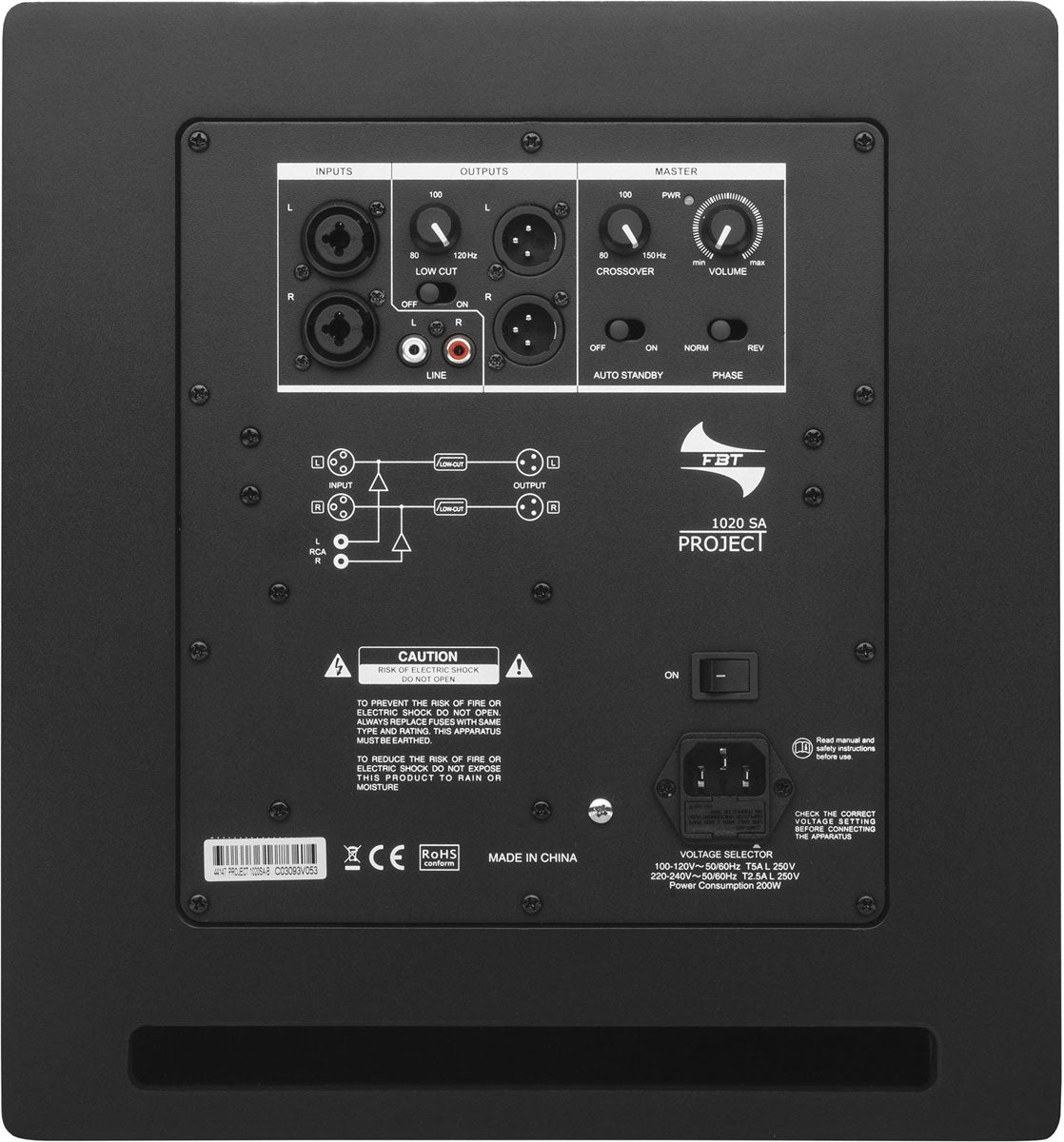 Project SUB 1020SA Zwart