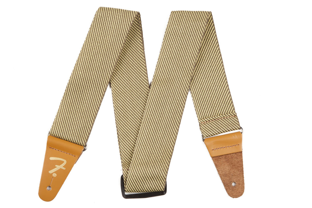 Vintage gitaarband van tweed